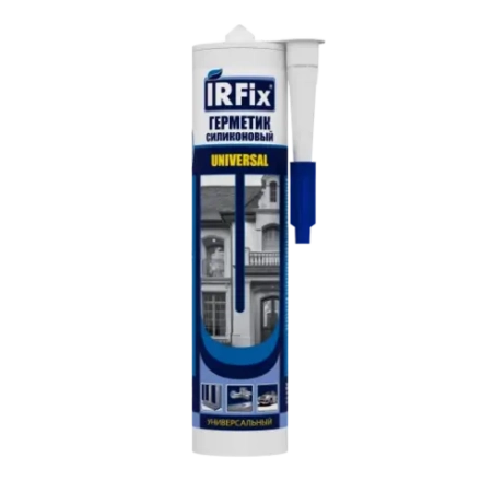 IRFix Universal Герметик силиконовый универсальный 310мл (Черный, RAL 9004)