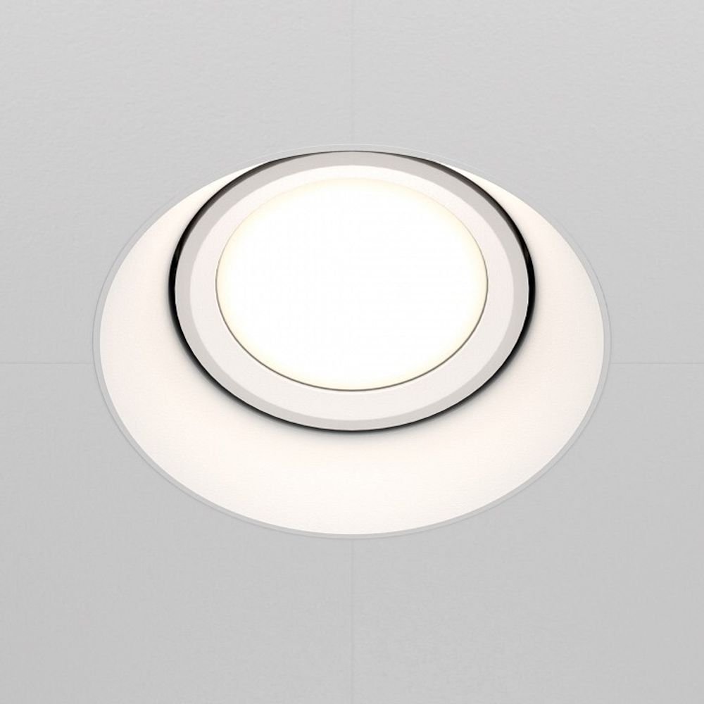 Встраиваемый светильник Maytoni Dot DL042-01-RD-W