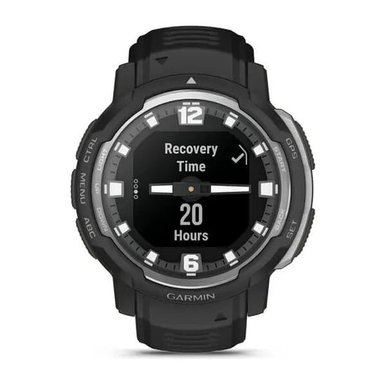 Умные часы Garmin Instinct Crossover - Standard Edition, черный