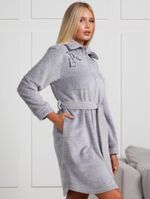 Халат Лео-1 Виотекс СЕРЫЙ