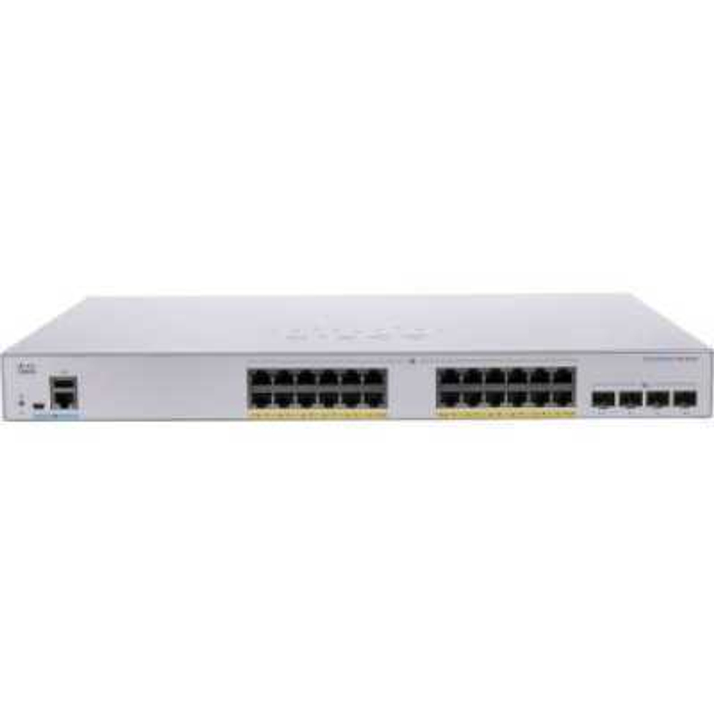 Коммутатор Cisco CBS350-24P-4X-EU
