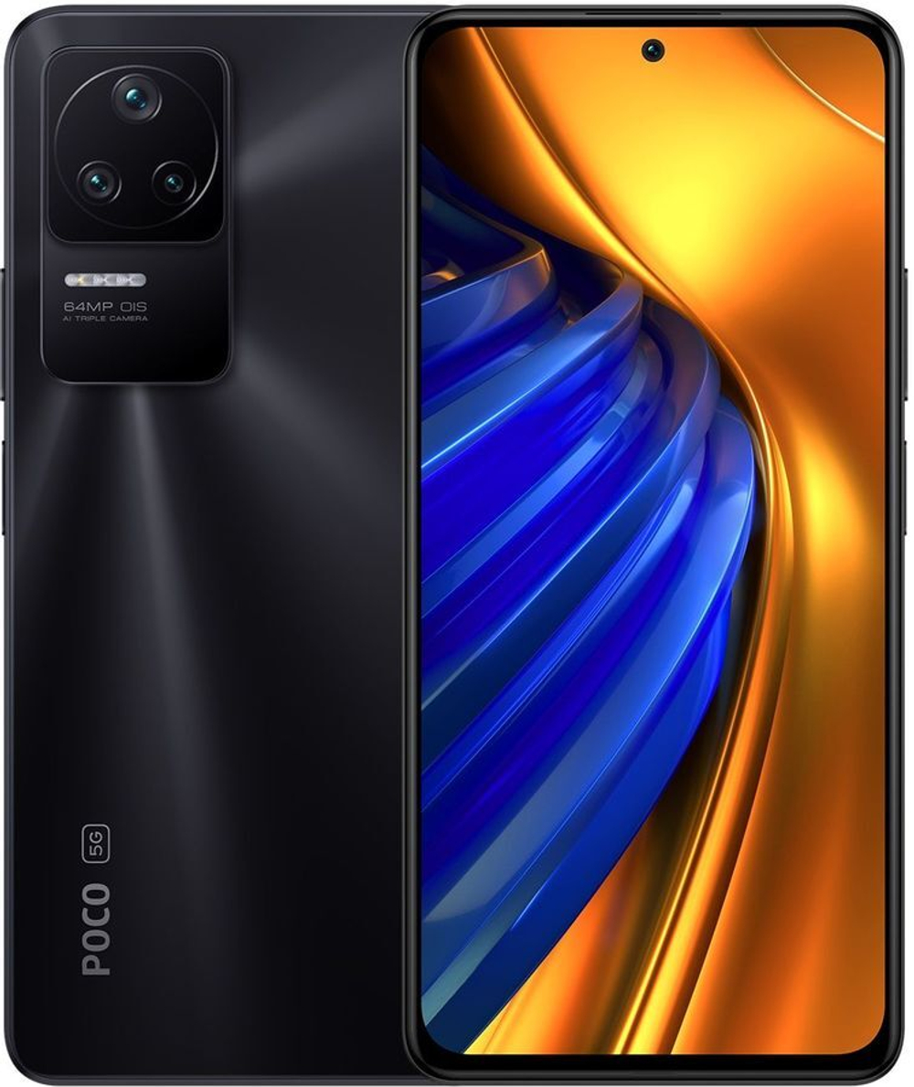 Смартфон POCO F4 8/256GB Night Black
