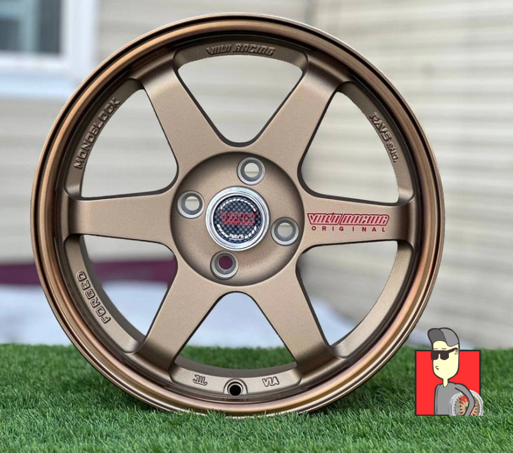 Комплект дисков Rays TE37 15x7 et35 4x100