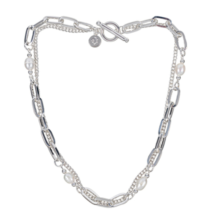 Колье Fiore Luna Four Pearls Togl BL4511 S