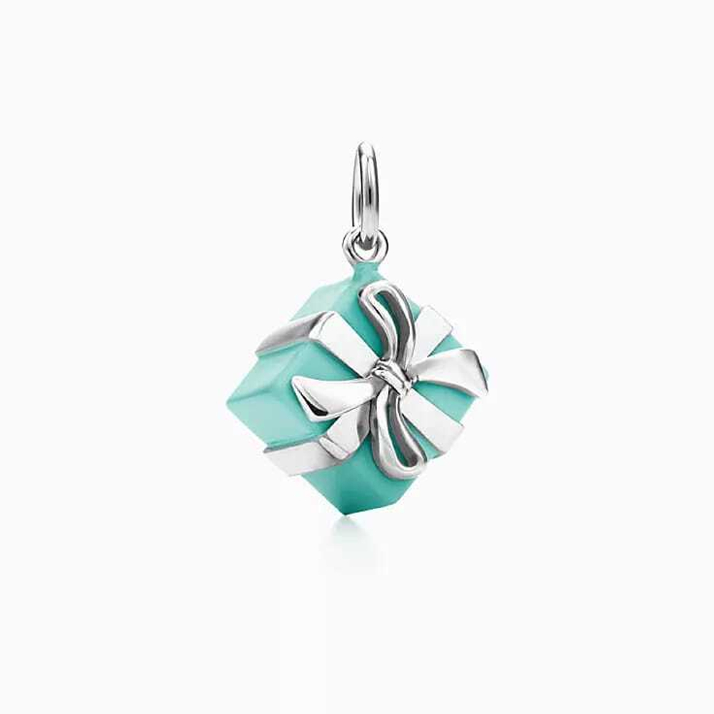 Подвеска "подарок" Из серебра 925 , Tiffany, Тиффани, В наличии💠