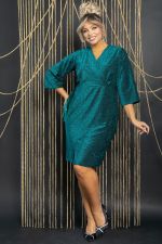 Платье Беатрис (мерцающая бирюза) П11847 LT Collection