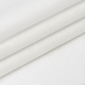 Ткань Бязь отбеленная ГОСТ 140 г/м² 100% хлопок шир.150 см цв.белый