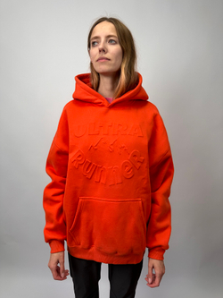 Oversize Худи " Ultra Runner " orange