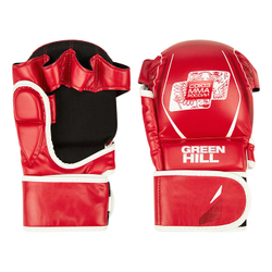 MMI-603MMAU Перчатки СОЮЗ MMA РОССИИ красные