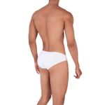 Мужские трусы слипы белые со шнуровкой Pikante CARISMA BRIEF 033401