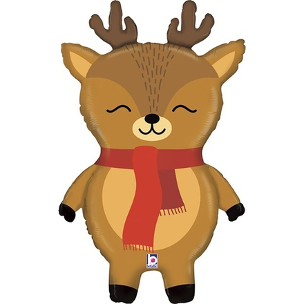 Олень с шарфом