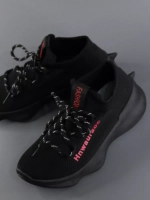 Кроссовки Изики - Yeezy boost- черные