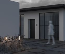 Уличный грунтовый светодиодный светильник Maytoni Flare O487FL-L3GF3K1