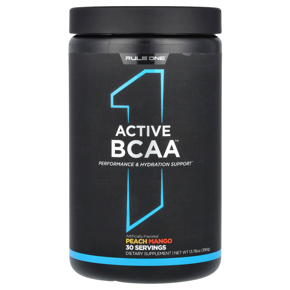 Rule One Proteins, Active BCAA, со вкусом персика и манго, 390 г (13,76 унции)