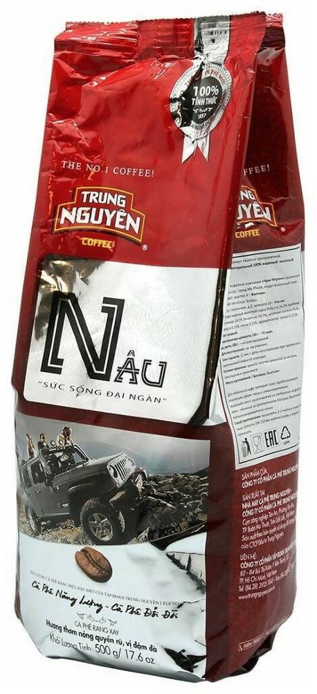 Кофе молотый Trung Nguyen Nau, 500 г, 2 шт