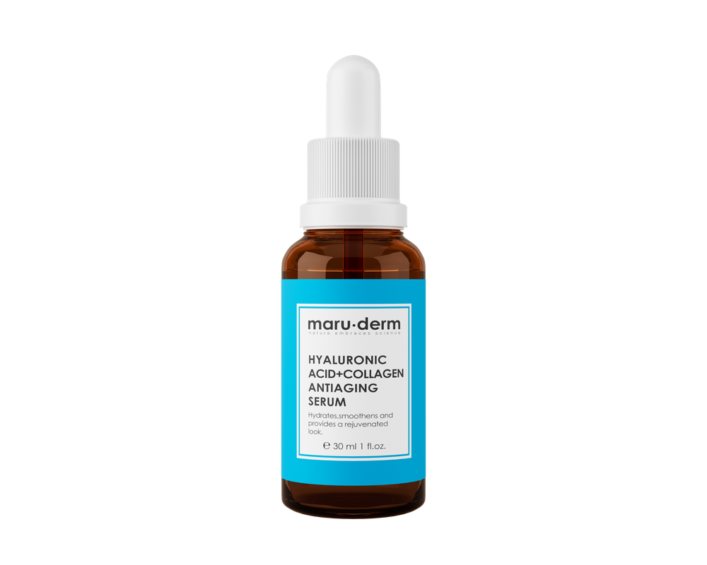 Maruderm Сыворотка для ухода за кожей Hyaluronic Acid + Collagen AntiAging Serum 30 мл