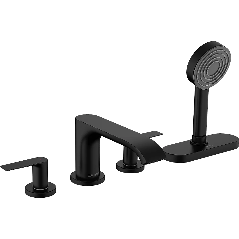 Смеситель для ванны Hansgrohe Vivenis 75444670 черный матовый