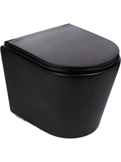 Унитаз подвесной  WeltWasser WW SALZBACH 043 MT-BL  10000010282 черный матовый