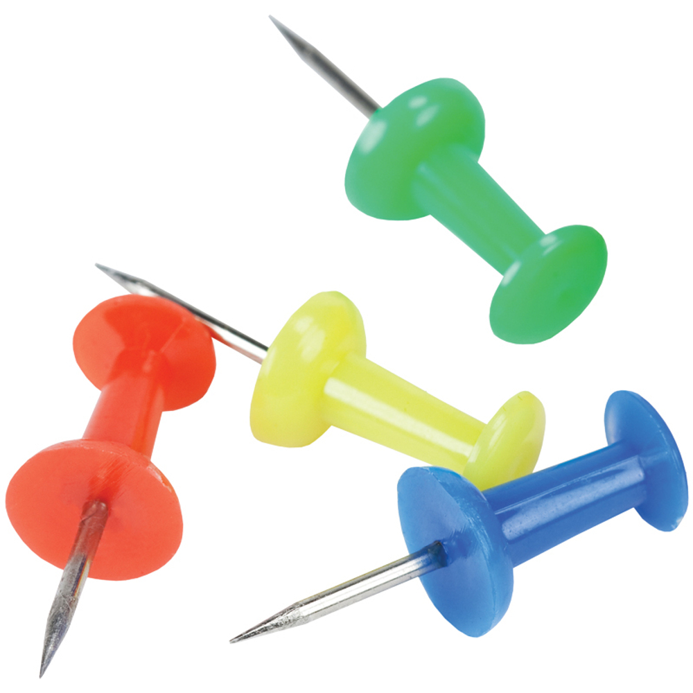 Кнопки силовые Berlingo, 50шт., ассорти, пласт. упак., европодвес