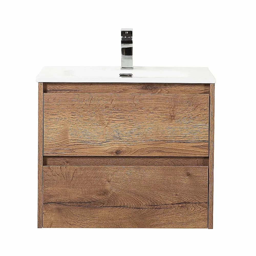 Тумба с раковиной BelBagno KRAFT 60 2C-SO/BB600ETL Rovere Tabacco