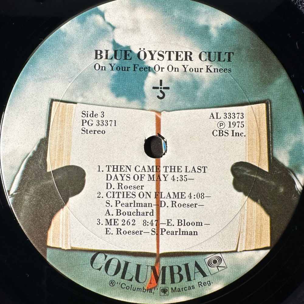 Blue Oyster Cult ‎– On Your Feet Or On Your Knees 2LP (США 1975г.)