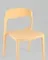 Стул Moris пластик бледно-желтый