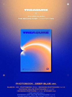 Альбом TREASURE - THE SECOND STEP : CHAPTER TWO 2nd Mini Album PHOTOBOOK RANDOM Version