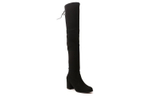 Stuart Weitzman/SW Leather Over the knee Boots Women"s Black