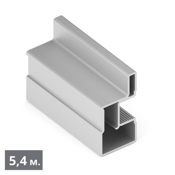 ЭКО Вертикальный профиль Yota (5,40 м) хром матовый (AL) (AE0876) Aristo (New)