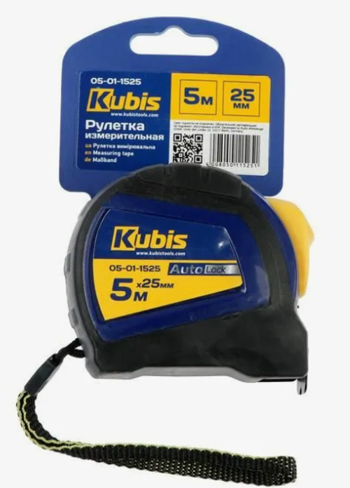 Рулетка 5мх25мм
