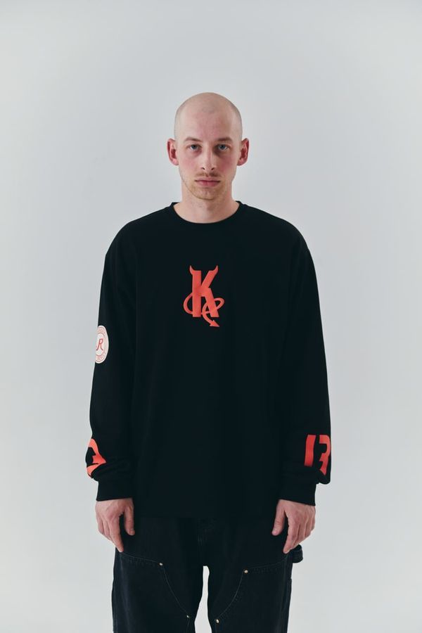 Лонгслив КД черный - фото 3