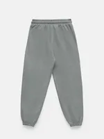 Брюки Яндекс джоггеры «Y» Garment Dyed оливковые