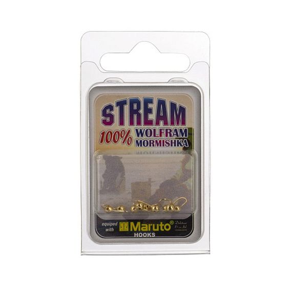 Мормышка вольф Шар с отв. 3,5мм 0,53гр Go (MW-1935-Go) Helios