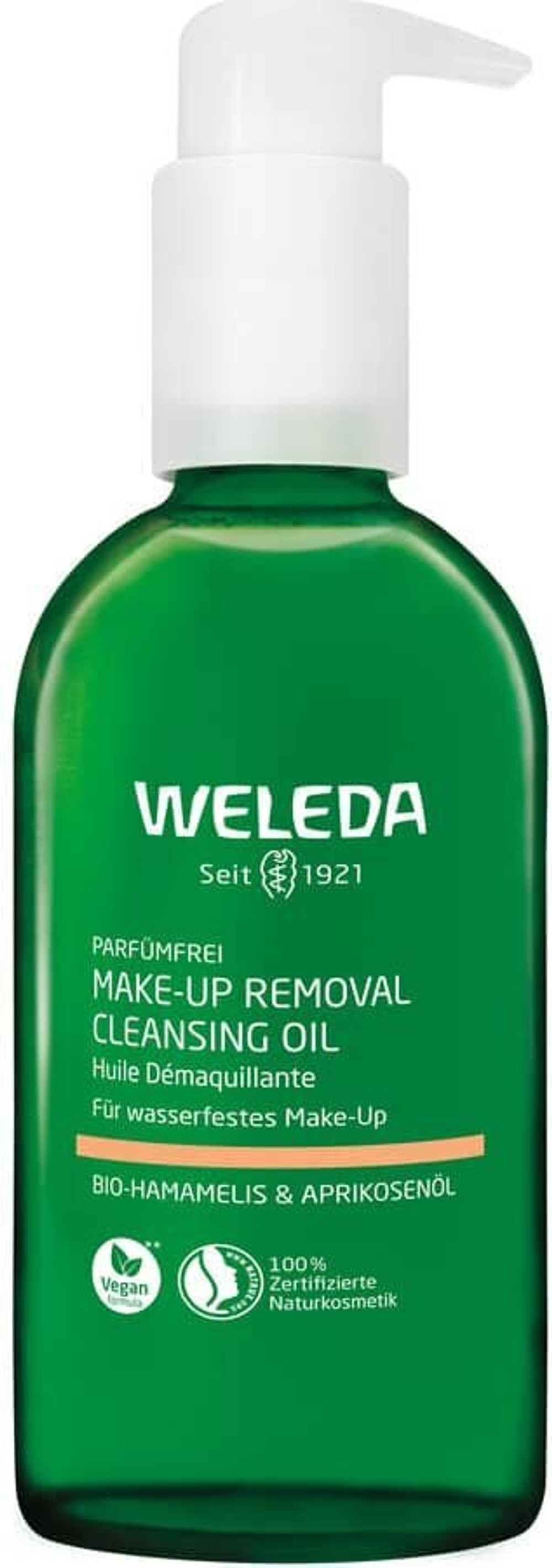 Очищающее масло для снятия макияжа Weleda, 150 мл