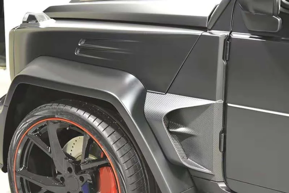 Широкий карбоновый обвес для Mercedes-Benz G-Class W463A/W464 2018+ Мерседес Гелик гелентваген