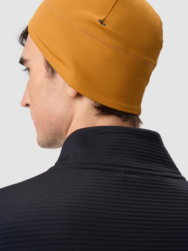 Шапка унисекс Винд горчичная