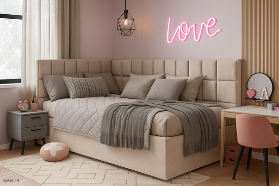 Кровать угловая Квадро kids