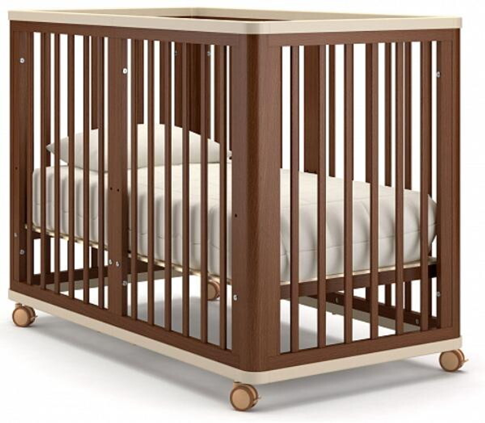 Детская кроватка-трансформер Nuovita Ferrara Noce scuro/Темный орех
