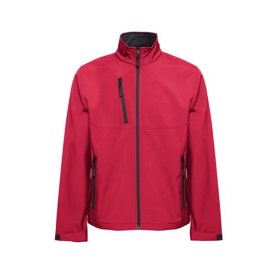 THC EANES. Куртка Softshell (унисекс) из полиэстера и эластана