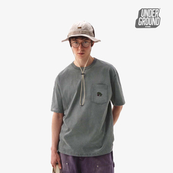 Футболка Nothomme Monterest Pocket Logo серый