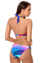 Яркий раздельный push-up купальник Viva la Vida (Размер: C/S) (Цвет: розовый)