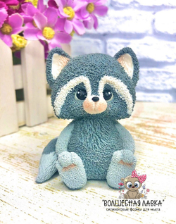 Силиконовая форма Енот