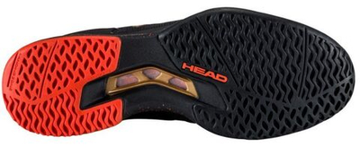 Мужские кроссовки теннисные Head Sprint Pro 3.5 SF - black/orange