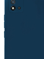 Накладка Realme C20/C11 силикон матовый Dark Blue Zibelino