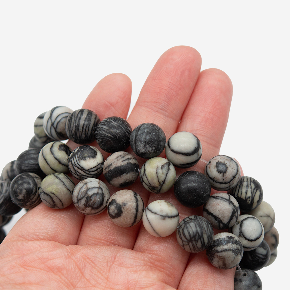 Яшма сетчатая натуральная, шар 10,4мм