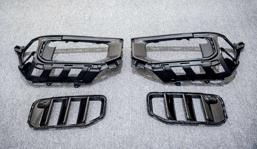 Карбоновые воздуховоды переднего бампера для Mercedes Benz G class W465 G63 2025+ Гелик Гелентваген