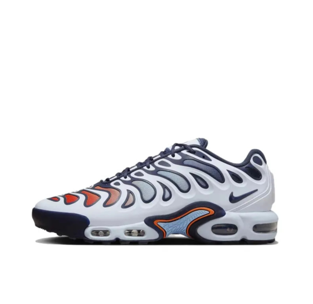 alt="Nike Air Max Plus Drift Summit White Royal Pulse FD4290-102 вид сбоку на белом фоне"