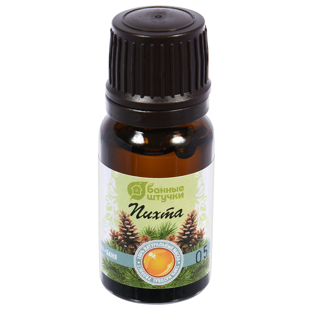Масло эфирное Пихта 10мл в блистере в форме капли Банные штучки