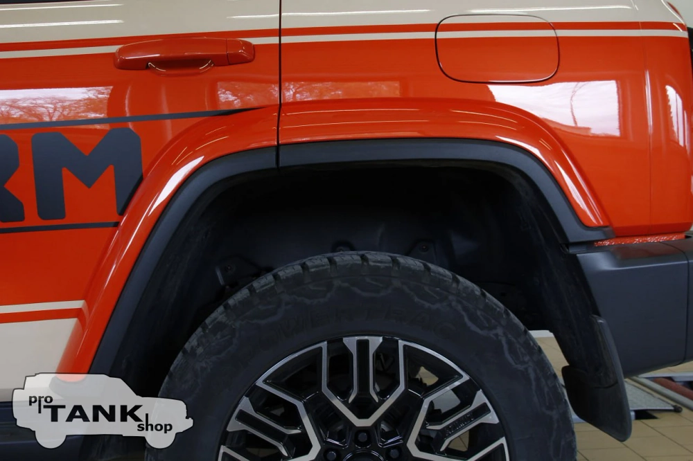 Накладки на расширители арок BRM для TANK 300 2021-2024г. (Чарский Оранж Orange (2Y))