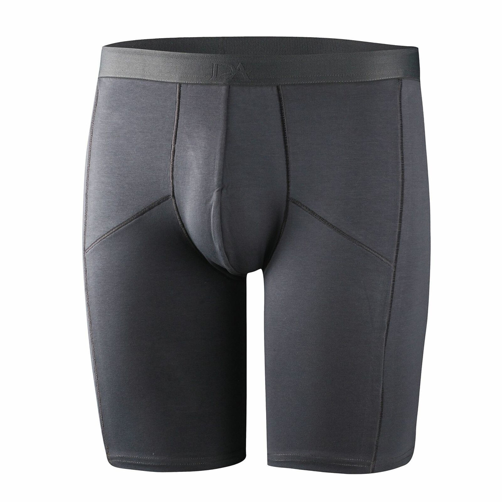 Мужские удлиненные трусы-боксеры Doreanse Essentials (Размер: S) (Цвет: темно-серый)